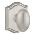 thumbnail image 3 of Baldwin Reserve HDELLTAR003 Half Dummy Ellipse Knob and Traditional Arch Rose Lifetime Brass Finish, 3 of 7