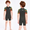 thumbnail image 3 of Soidarity Trajes de neopreno para niños de 2,5 MM, traje de buceo grueso, traje de baño, deportes transpirables, pieles de buceo para buceo, esnórquel, Deportes acuáticos Gris XXL Soidarity OD003671-05, 3 of 6