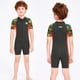 thumbnail image 2 of Naiovety Trajes de neopreno para niños de 2,5 MM, traje de buceo grueso, traje de baño, deportes transpirables, pieles de buceo para buceo, esnórquel, Deportes acuáticos Gris SG Naiovety OD003671-04, 2 of 6
