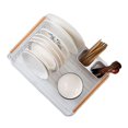 thumbnail image 2 of Escurridor de platos, organizador escurridor de platos que incluye tabla de drenaje extraíble y soporte para utensilios, escurridor de platos de gran capacidad para cocina (blanco) Sailing  Electrónica, 2 of 3
