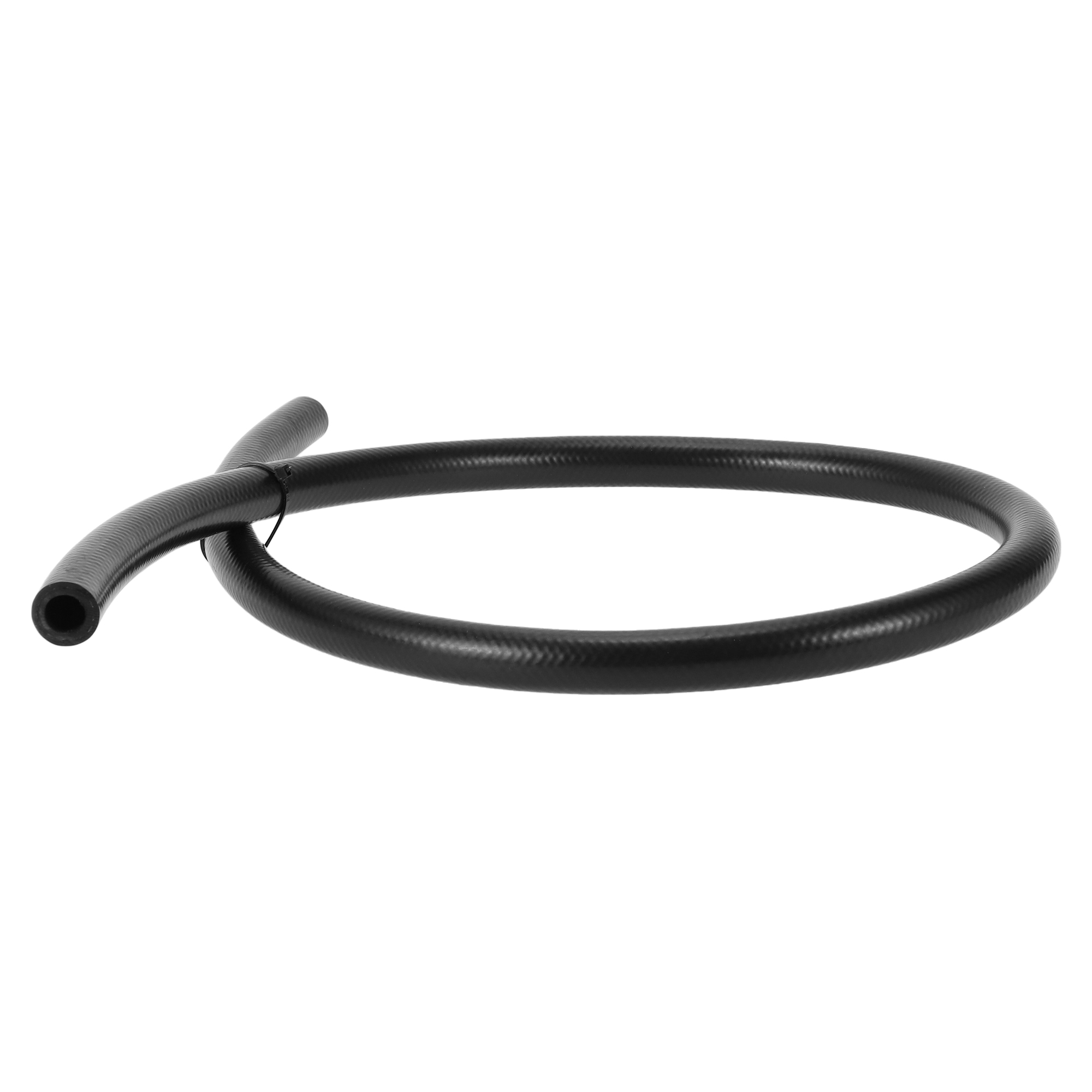 TT Racing AN-10 Push-On Loc Lock Fuel Hose – 3FT, 5/8" (16mm) ID, Black/Blue, 500 PSI Working Pressure