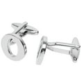thumbnail image 3 of BodyJ4You 2PC Cufflinks Personalized Initials Letter O Men's Button Shirt Business Gift, 3 of 6
