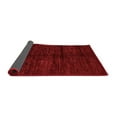 thumbnail image 2 of Ahgly Company Indoor Round Abstract Red Modern Area Rugs, 8' Round, 2 of 4