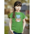 thumbnail image 2 of Cute Cat And Tiger Stack T-Shirt Juniors -Image by Shutterstock,  x-Small, 2 of 4