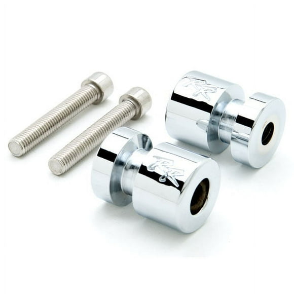 Krator Silver Swingarm Spools Sliders Motorcycle Bobbins Compatible with Honda CBR250R 2011 CBR 250 R