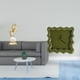 thumbnail image 2 of Reloj de pared cuadrado con estatua de caballo, figura de escritorio, material de resina, adorno de estante, silencioso, sin , decorativo, arte, 2 of 8