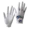 thumbnail image 2 of 1 par de guantes de golf transpirables para mujer, guantes de golf para mano izquierda y derecha, color blanco 19 Cola Guantes de golf para mujer, 2 of 8