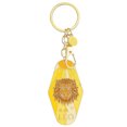 thumbnail image 1 of Illustrated Zodiac Keychain Signs Enamel Charm Unique Keyring Mini Pendants for Women, 1 of 4