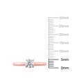 thumbnail image 4 of 1/2 Carat T.W. (I2 clarity, H-I color) Brilliance Fine Jewelry Diamond Solitaire Ring in 10kt Pink Gold, Size 6, 4 of 5
