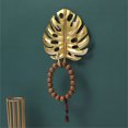 thumbnail image 1 of WREESH Creative Metal Leaf Hook Cloakroom Entrance Key Rack Without Mark And Nail, 1 of 5