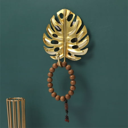 

Kiplyki Wholesale Creative Metal Leaf Hook Cloakroom Entrance Key Rack Without Mark And Nail