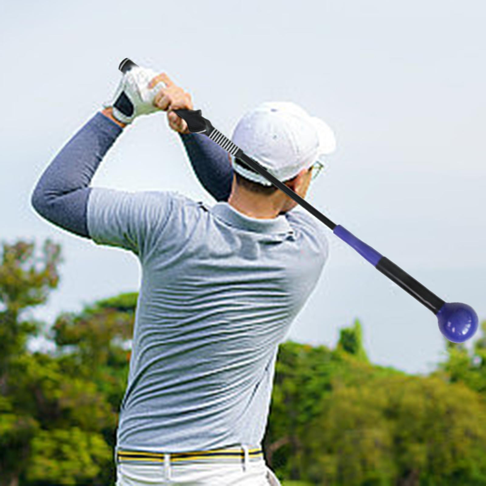 harayaa Golf Swing Trainer Anti Slip Comfortable Grip Lightweight Golf Warm up Stick for Blue