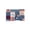 C, variant on Chmadoxn Patriotic 4th of July Placemats, 12x18 Inch Red White Blue American Flag Table Mats for Independence Day, Memorial Day Kitchen Decor, Washable Polyester, Heat Resistant, 1Pc