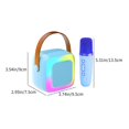 thumbnail image 3 of Bluetooth 5.3 Speaker Cool Lighting Long Battery Life Large Speaker Multiple Playback Modes Convenient Speaker With Microphone, 3 of 9