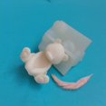 thumbnail image 3 of Versión coreana del molde de oso, molde de silicona para velas de oso regordete, adornos de yeso para aromaterapia DIY, oso sentado, 3 of 5