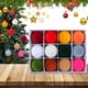 thumbnail image 4 of Bolas Navidad Decorativas 12 Piezas 2 4 Pulgadas Terciopelo, 4 of 9