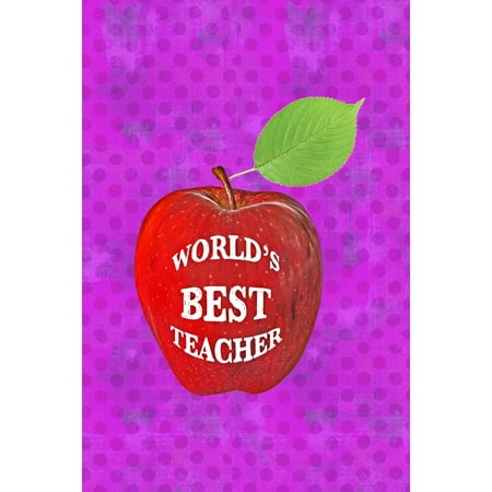 World's Best Teacher: 6x9 Journal Notebook Planner Thank You Gift from Students! (Best Student In The World)