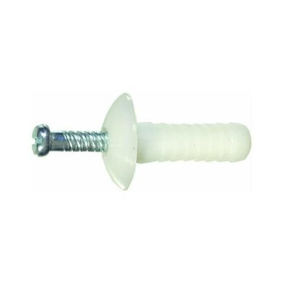 370549 0.75 x 1 in. Mushroom Head Nylon Nail-In Anchor