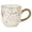 1 Thess. 5:18, variant on Christian Art Gifts White & Gold Floral Ceramic Coffee & Tea Mug for Women: Give Thanks - 1 Thess. 5:18 Inspirational Bible Verse w/Multicolor Flowers, Butterflies & Bees, Cute Novelty Cup, 11 fl. oz.