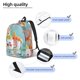 thumbnail image 3 of Disketp Kawaii Sushi Characters Delight Mochila de Lona Estampada, Mochila Escolar de Viaje Ligera para Estudiantes y Portátil-Medium, 3 of 5