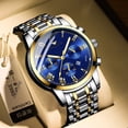 thumbnail image 5 of Reloj mecánico automático de cuarzo de moda para hombre, reloj impermeable para estudiantes, 5 of 5