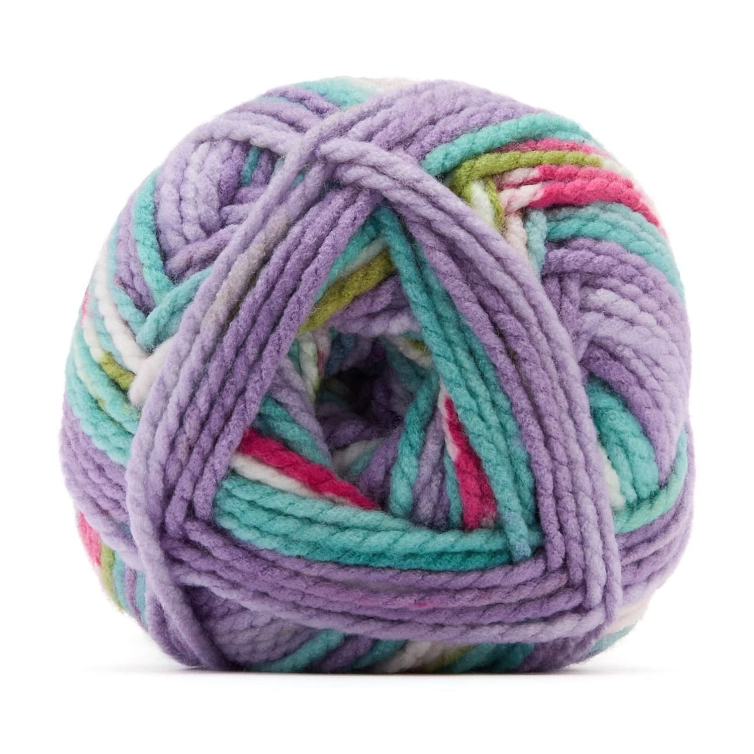 (2 pack) Premier Yarns - Bloom Chunky Big Yarn - Wildflower - 7oz 218yds - 5 Bulky Weight - Acrylic