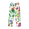 thumbnail image 6 of Uemuo Paisley Pattern Men's Wide Leg Palazzo Lounge Pants with Pockets Light Weight Loose Comfy Casual Pajama Pants-Medium, 6 of 9