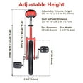 thumbnail image 3 of AW Roue de 16 Pouces Pouces Monocycle Étanche Pneu en Butyle Roue Cyclisme Sports de Plein Air Mise en Forme Exercice Santé Rouge, 3 of 10