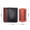 thumbnail image 2 of Soimiss Wooden Beard Comb with Anti Static Technology for Smooth Mustache Styling Brown, 2 of 8