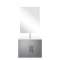 thumbnail image 2 of Dark Grey Single Bath Vanity With Cultured Marble Counter, Faucet, And 18 In. Mirror - To Scratches Stains W X 24 H Countertop, Scratch Stain Protected For Long Use, 2 of 6
