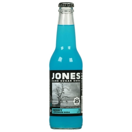 Jones Soda Berry Lemonade 30 Cal 12 fl oz (Pack of 12)