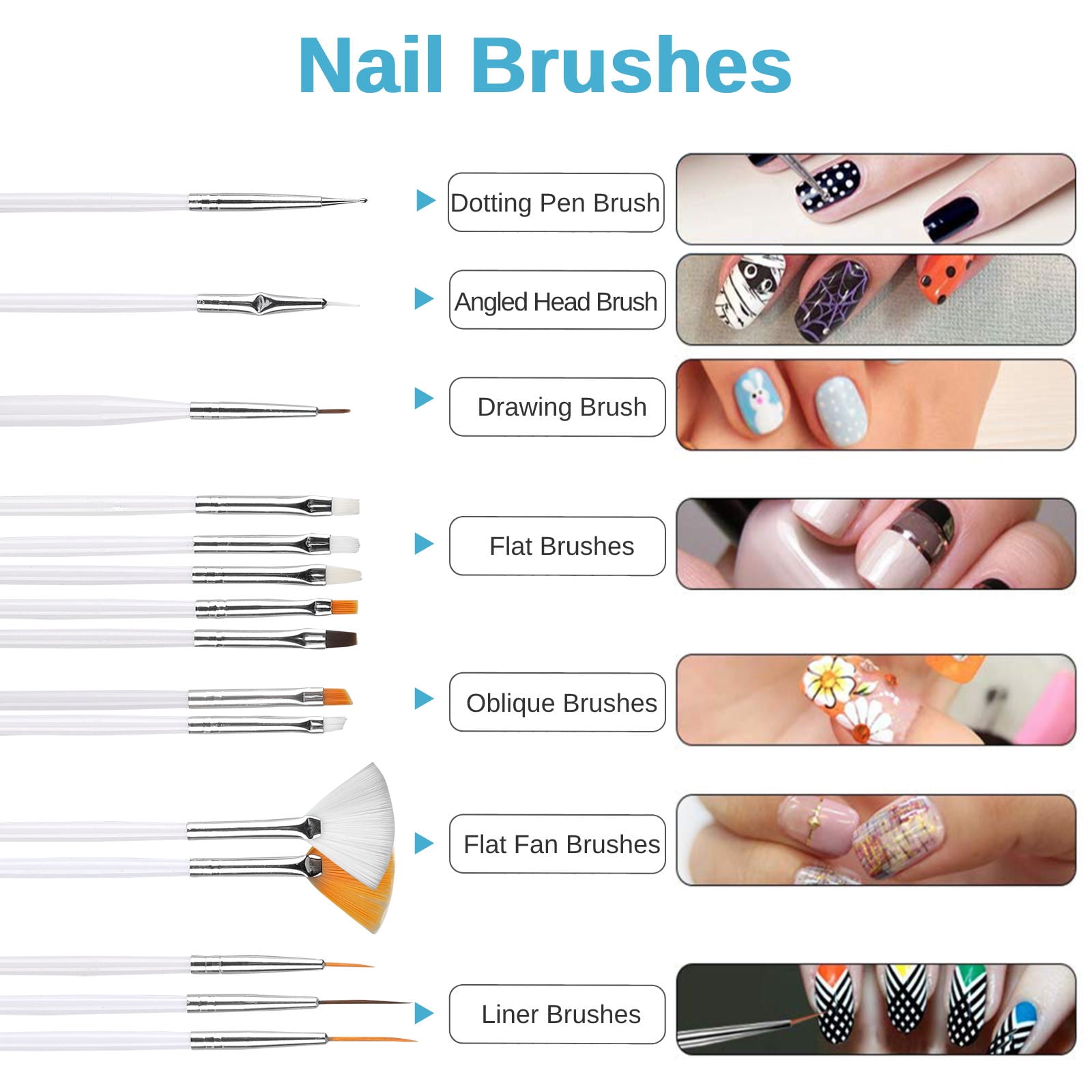Buy Selizo 99 Packs Nail Art Tools Kit Includes Rhinestones for Nails, Nail  Crystals Charms, Nail Art Brushes and Nail Tools for Acrylic Nail Design  Decorations Supplies, with Gift Box Online at