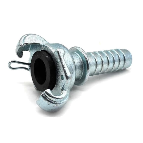 Interstate Pneumatics CU-853 3/4" Straight Through Jack Hammer Barb Coupler