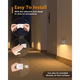 thumbnail image 5 of "Lámpara De Pared Led Recargable Interior Estructura Belug, Blanco ", 5 of 5