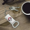 thumbnail image 2 of IT Pennywise Come Home Keychain Rectangle Chrome Plated Metal Bottle Cap Opener, 2 of 6