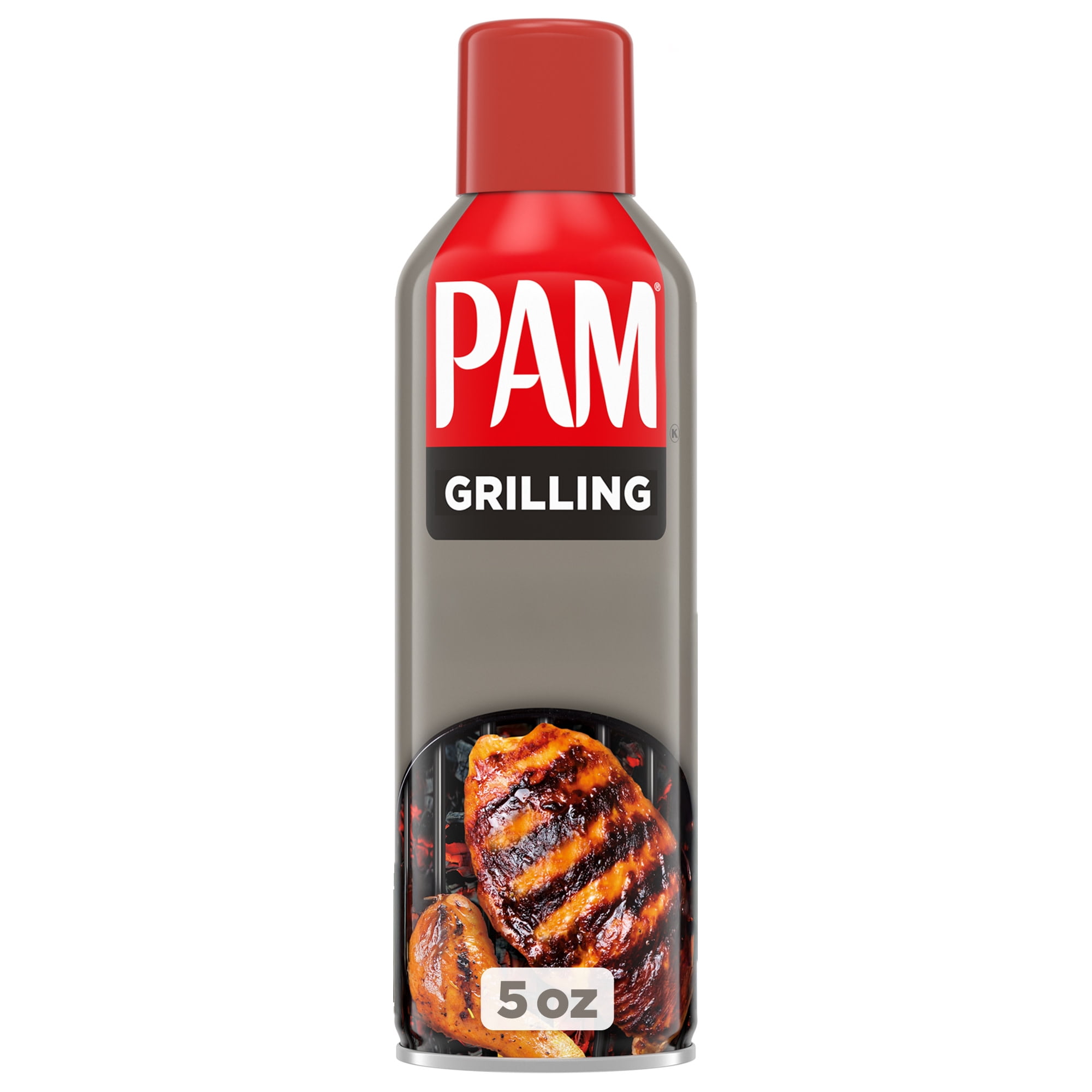 PAM Grilling Non-Stick Cooking Spray, Great for Grilling, Broiling and Cooking 5 oz.