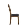 thumbnail image 3 of New Classic Furniture Gia Solid Wood Dining Drop Leaf Table W/2 Chairs in Brown, 3 of 13