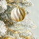 thumbnail image 4 of Decoraciones Del Árbol de Navidad 8 Piezas Agrupadas Bolas de Navidad Set de Decoración, 3.14In Oro Rojo Espuma Estilos Múltiples para la Fiesta Ornamentos Del Árbol de Navidad, 4 of 6