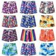 thumbnail image 4 of Esho Boys Swim Trunks, Toddler Beach Shorts Boardshorts Quick Dry Beach Swim Shorts, Little Boys Elastic Drawstring Bathing Suit Swimsuit 2-7 Years Old, 4 of 4
