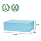 thumbnail image 4 of Caja de regalo PLINJOY extra grande azul de 42 x 36 x 14 cm con tapa magnética, 4 of 7