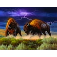 thumbnail image 2 of SUNSOUT INC - Thunderstruck - 500 pc Jigsaw Puzzle by Artist: Lambson's Wildlife Art - Finished Size 18" x 24" - MPN# 50110, 2 of 5