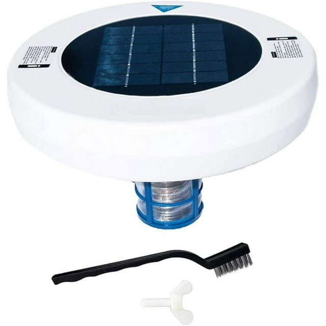 Solar Pool Maid Ionizer, Cost-Effective Pool Maintenance, Solar-Activated Ionization, Non-Toxic, Clarification Kit Included