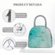 thumbnail image 4 of Balery Turquoise Beach Kayaking Bolsa de Almuerzo para Mujeres, Caja de Almuerzo, Bolsa de Almuerzo Pequeña Impermeable, Tote de Almuerzo Reutilizable con Gran Capacidad, 4 of 6