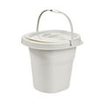 thumbnail image 4 of Tachiuwa Piss Bedpan Commode Chair Bucket Practical to Use Solid Pee Bucket Spittoons for White, 4 of 9