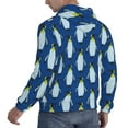 thumbnail image 6 of Fotbe Men's Hoodie with Beautiful King Penguin Pattern Pattern - Kangaroo Pocket Pullover Hooded Sweatshirt, Perfect for Daily Wear, Travel, and Home-3X-Large, 6 of 7