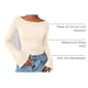 thumbnail image 4 of Camiseta PRETTYGARDEN Otoño 2025 Beige Manga Larga Talle Pequeño, 4 of 9