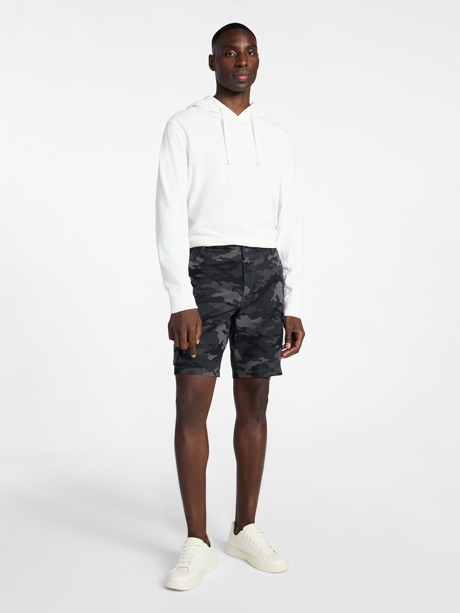 George Men's & Big Men's Relaxed Fit Cargo Shorts, 10" Inseam, Sizes 30-46