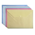 thumbnail image 2 of weibbin A4 Clear File Folder Plastic Document Pouch for Office Exam Papers ID Card Holder 12.8x9.06in, 2 of 6