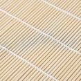 thumbnail image 3 of 2-Pack Bamboo Sushi Mat 9x9 Inch Flat Rolling Tool for Sushi Preparation, 3 of 5