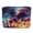 Cosmic Palm Sunset Design, variant on Chririnla Vintage American Flag with Lion Head Print Propane Tank Cover Table for, UV Resistant Outdoor Camping Dual Propane Cylinder Cover with Polyester Waterproof RV Propane Tank Cover for Travel